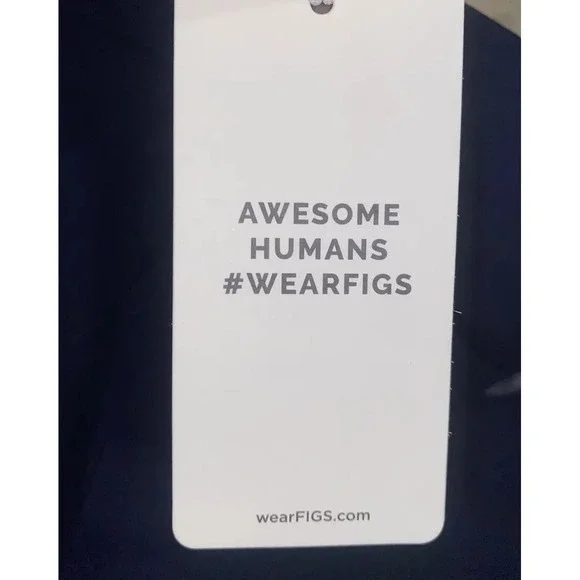 New figs womens size small Navy Blue zamora jogger Pants Scuba - Picture 6 of 8